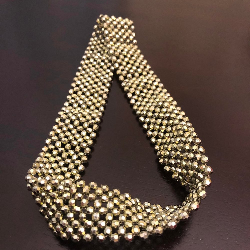 Fashion Gold Beaded Hairband